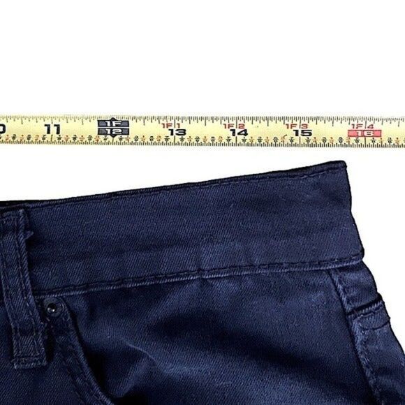 Levi’s Denizen Womens Size 33x30 Dark Wash Jeans 216 Skinny Fit Straight Classic - Picture 4 of 11